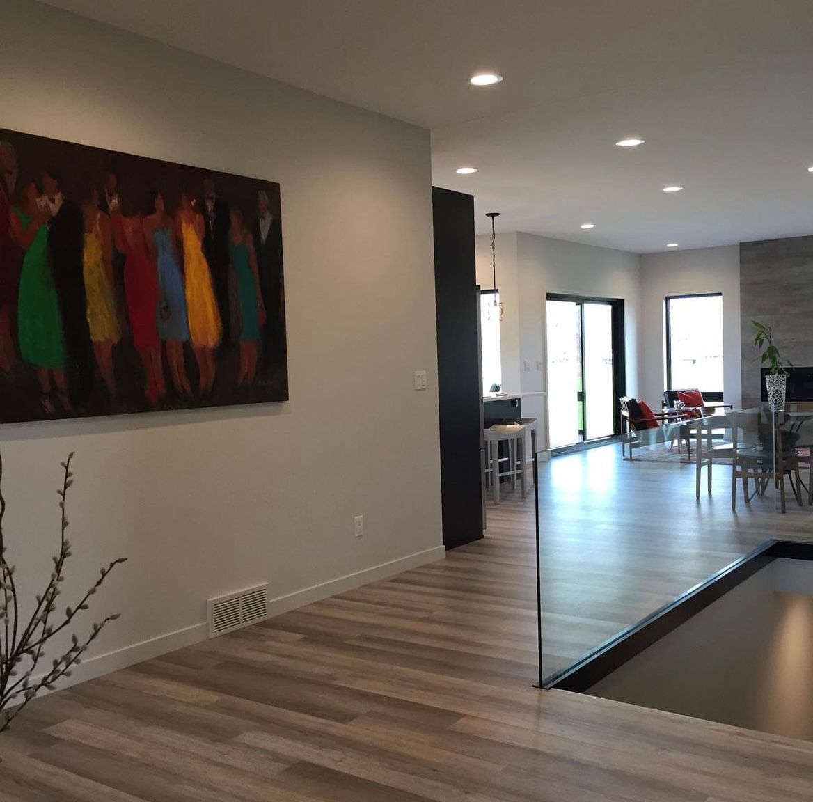 Beautiful wood flooring