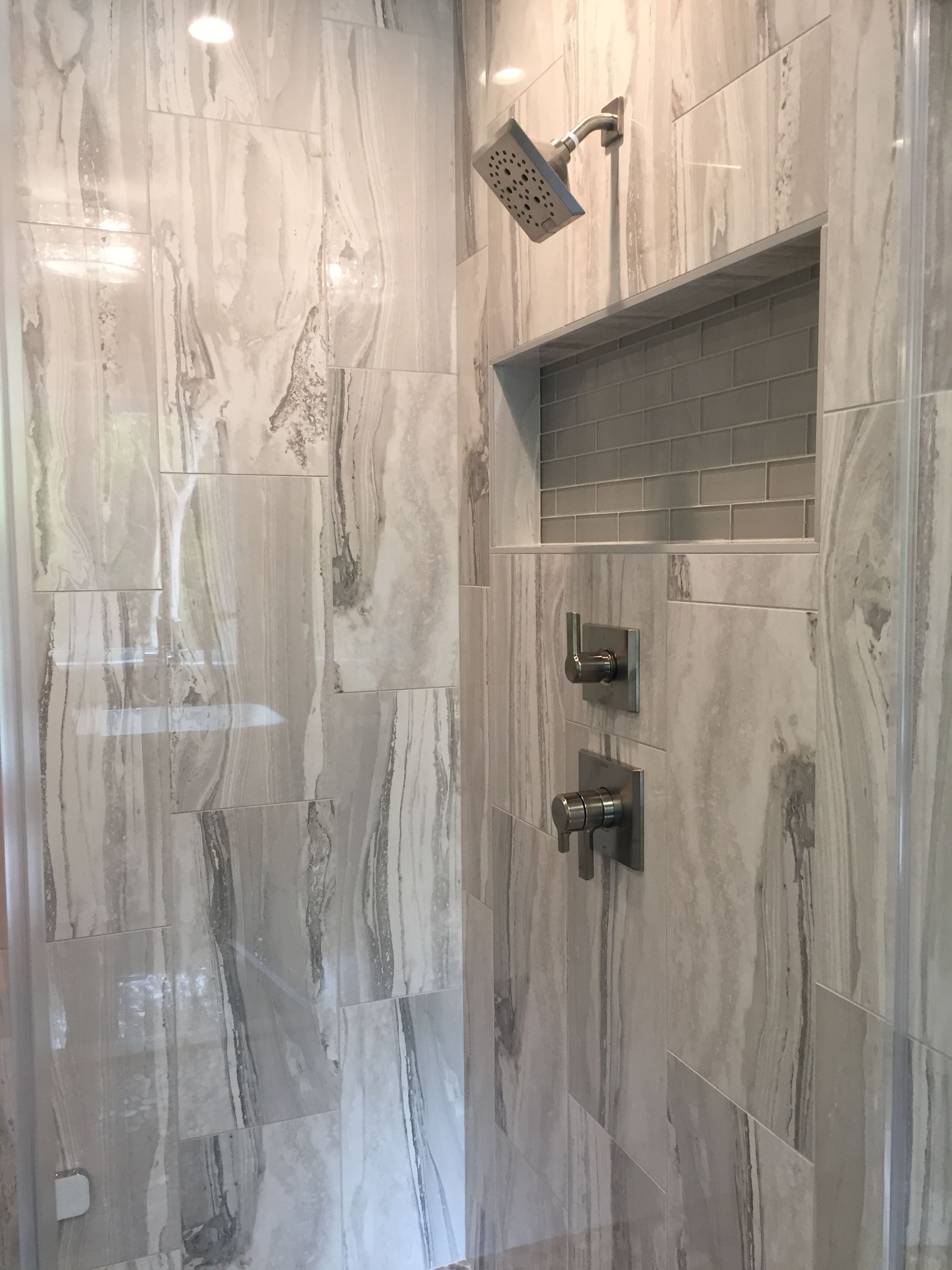 Luxury vinyl bathroom