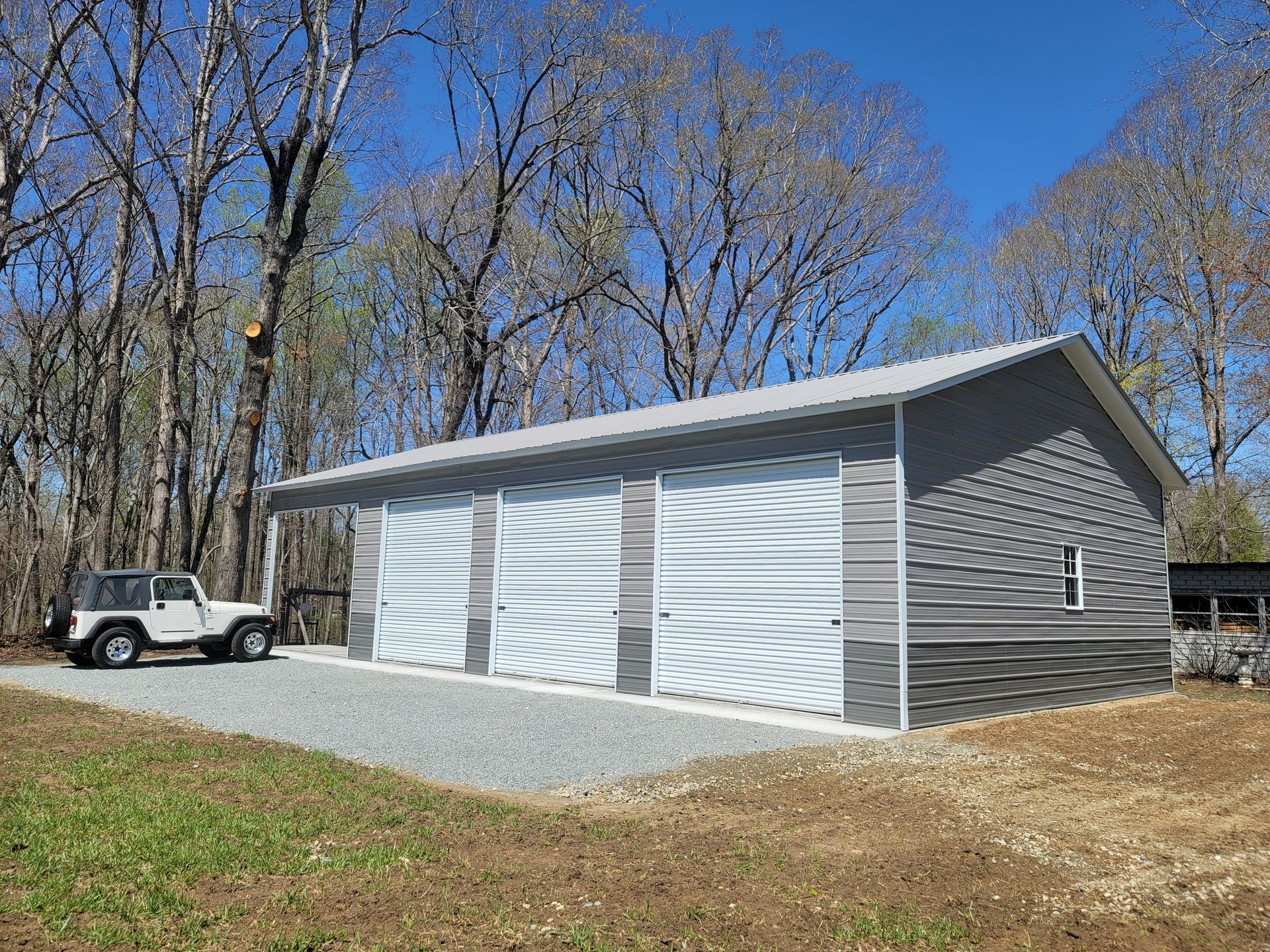 Metal garage