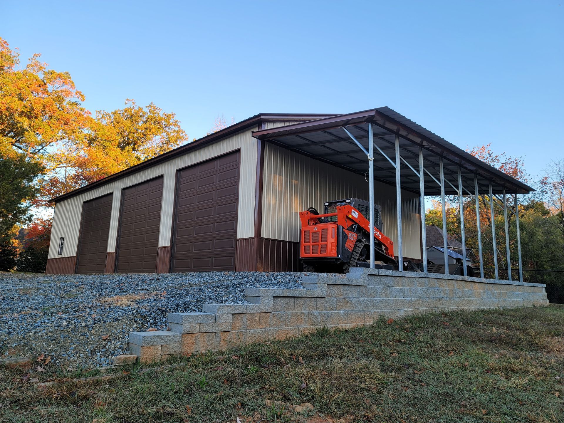 Metal barn