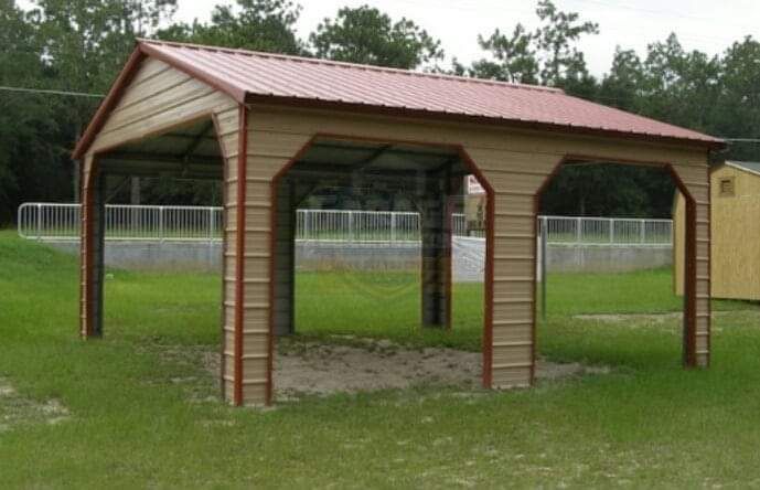 Metal carport