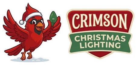 Crimson Christmas Lighting Logo