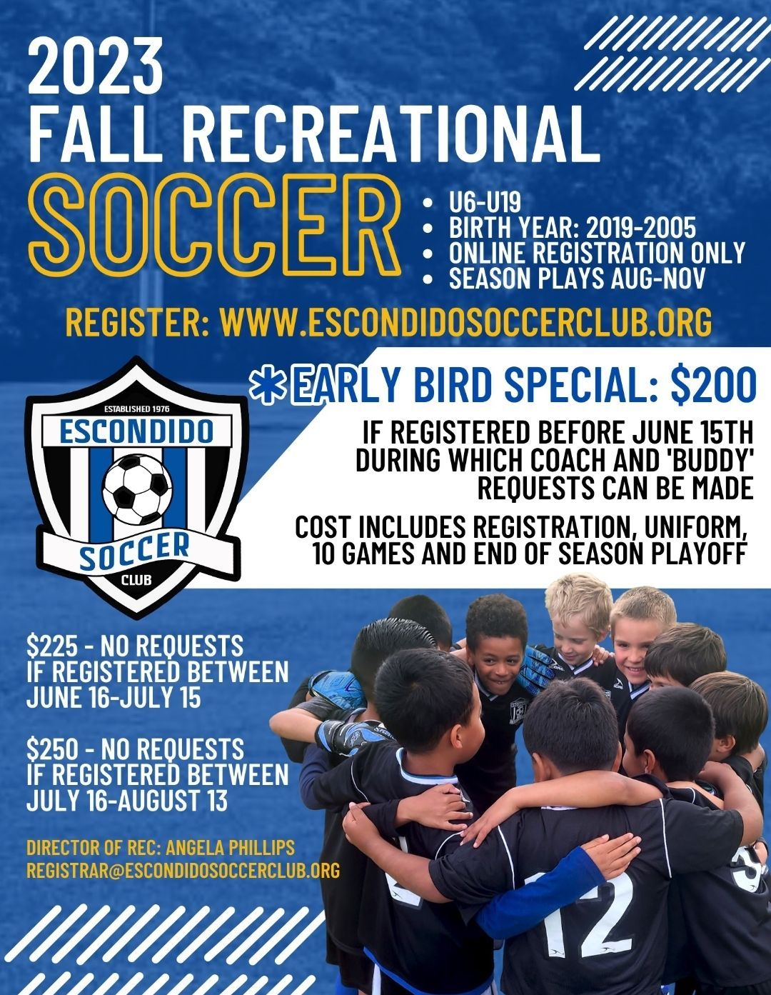 Escondido Soccer Club SDSC Escondido Surf Escondido, CA