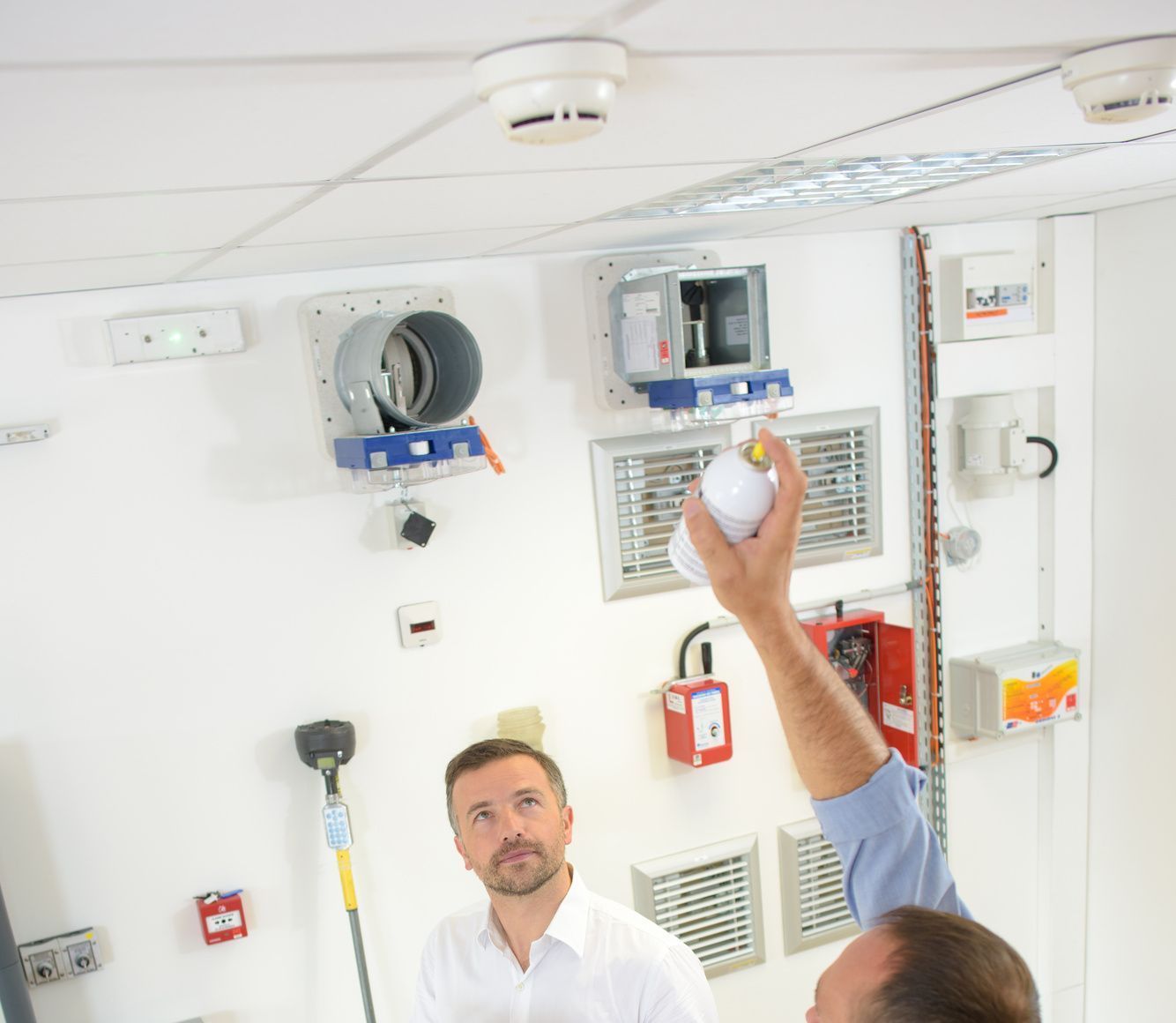 Fire alarm testing and inspection San Mateo California