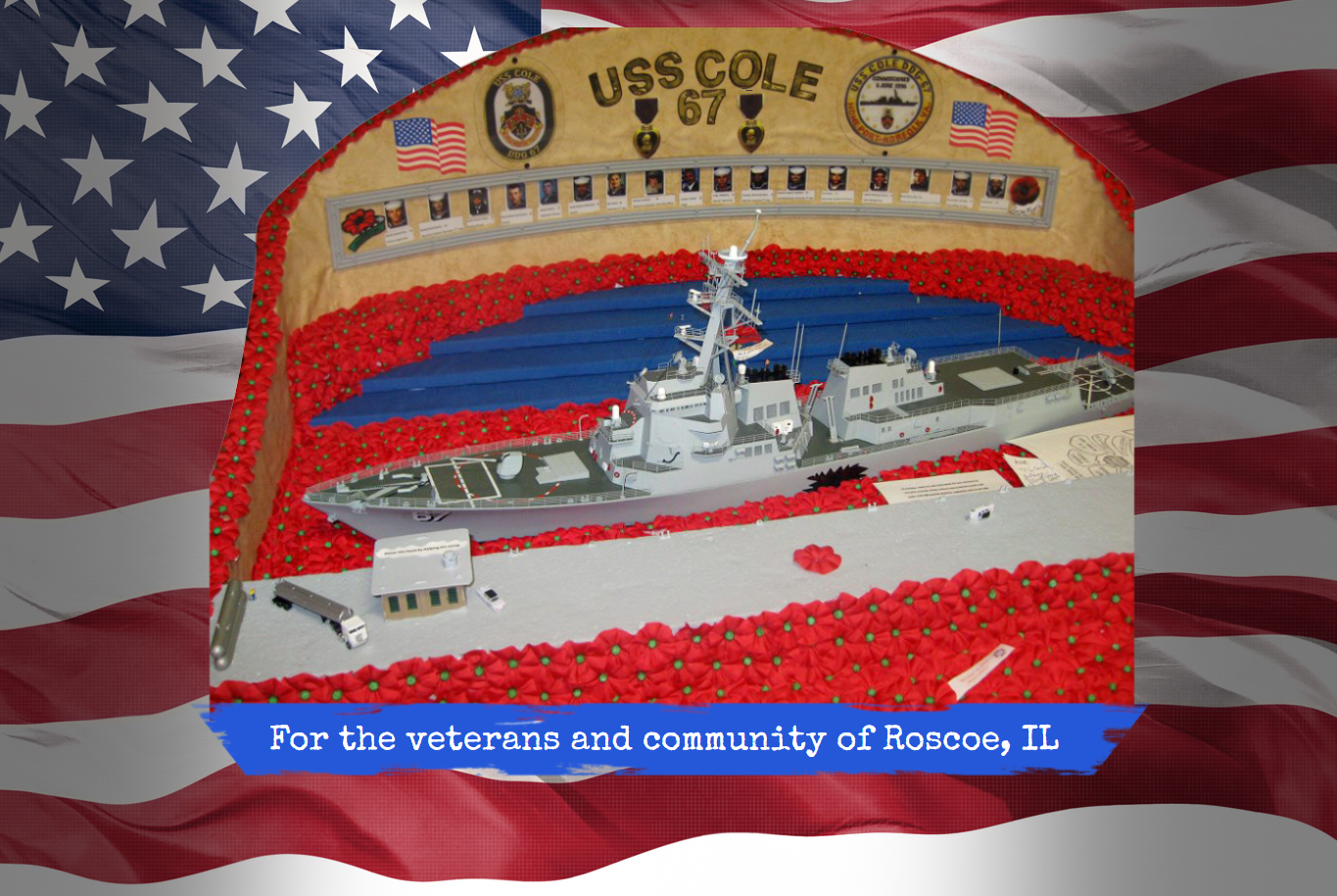 veterans and community of Roscoe, IL