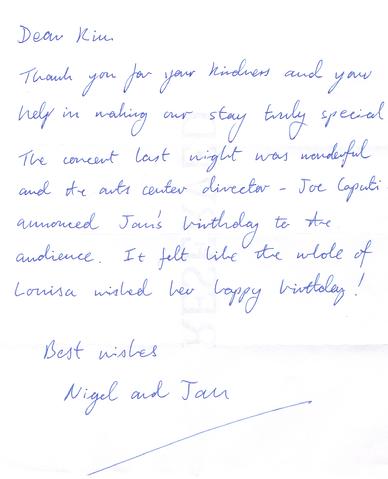 The Boxley Place Inn customer review