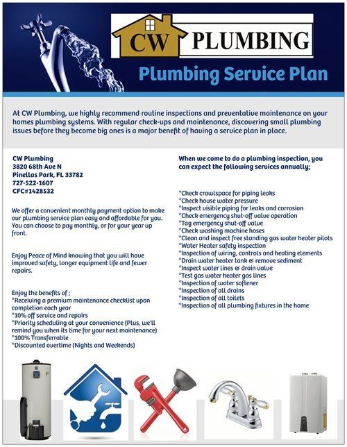 Plumbing Service Plan