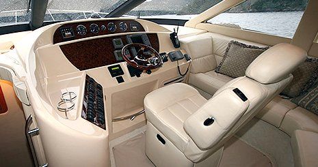 Boat interior upholstery