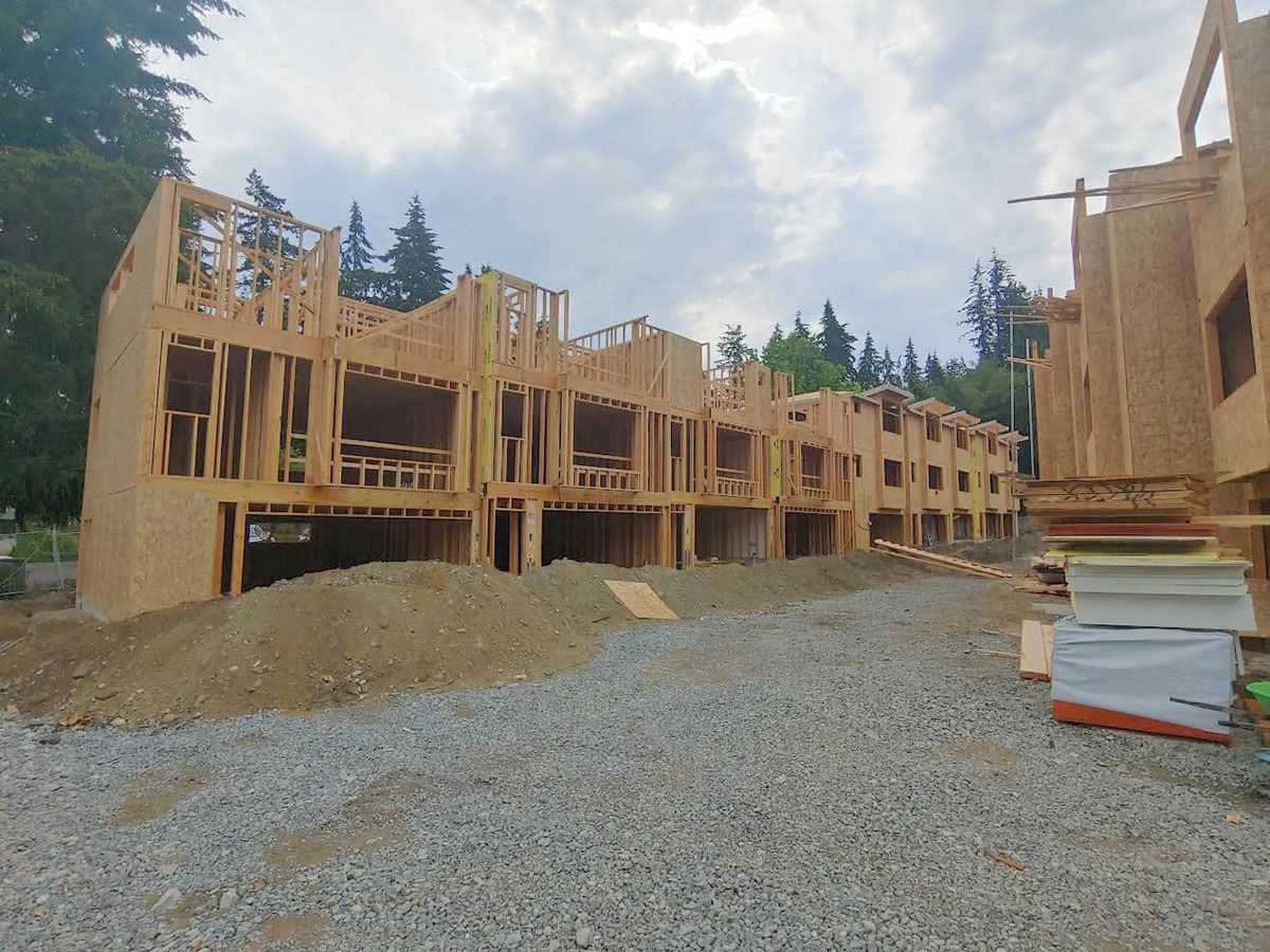 New commercial building construction