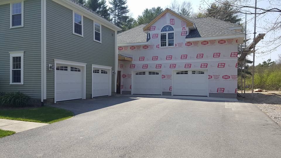Two-story house with a driveway