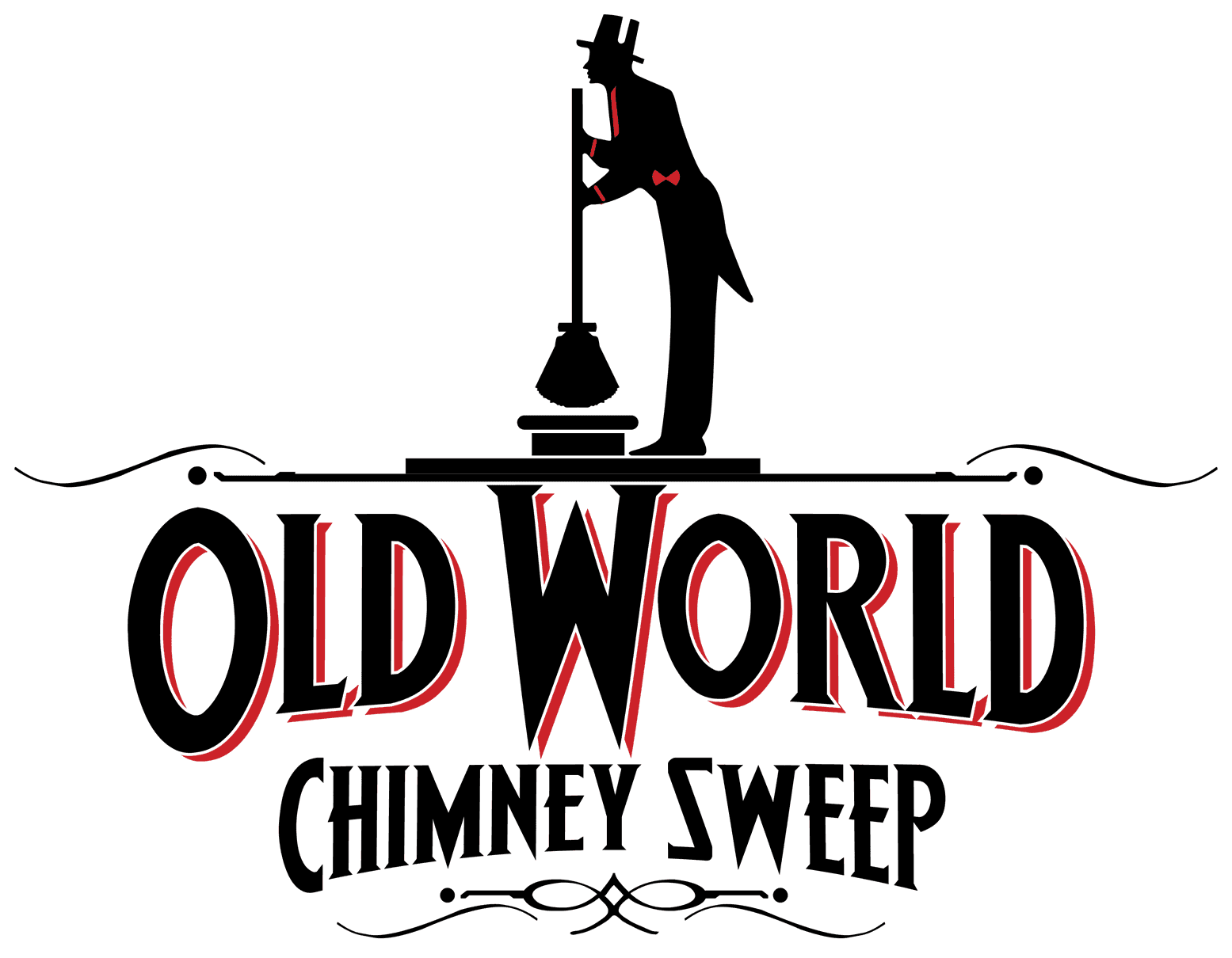 Old World Chimney Sweep  Logo