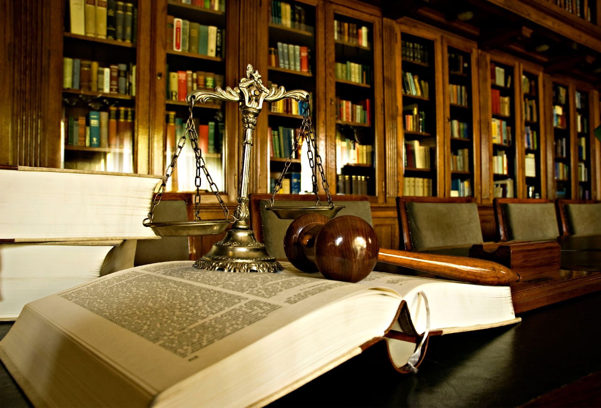 Law books 