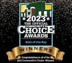 Best of The Bay 2023 Winner badge