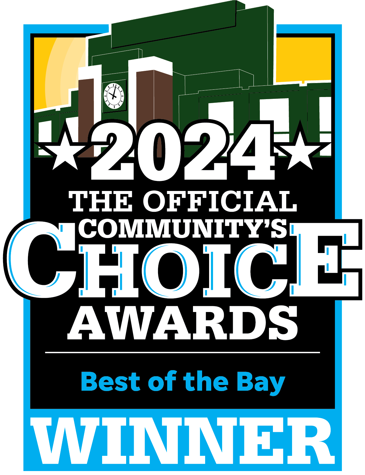 Best of The Bay 2024 Winner badge