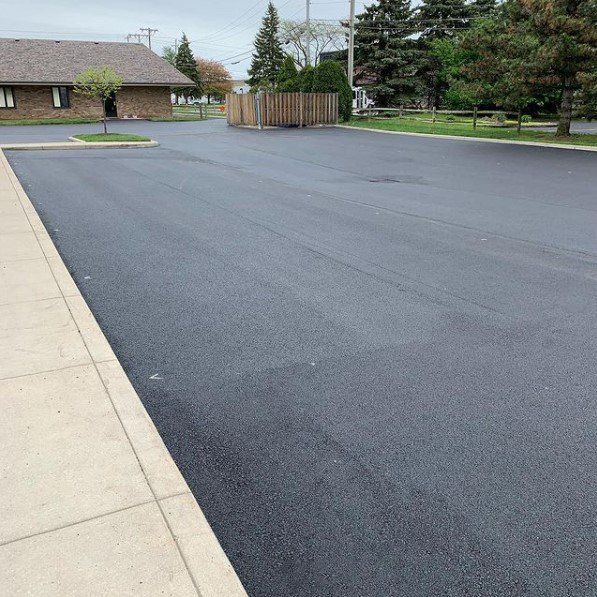 Before - Line striping