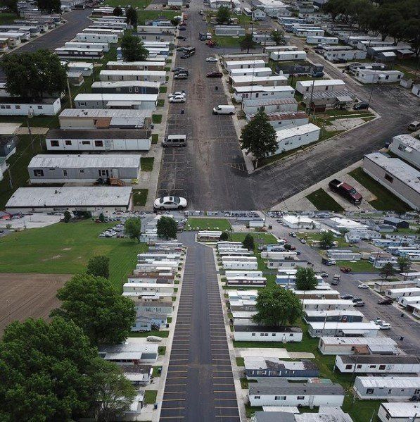 Before and After - Line striping