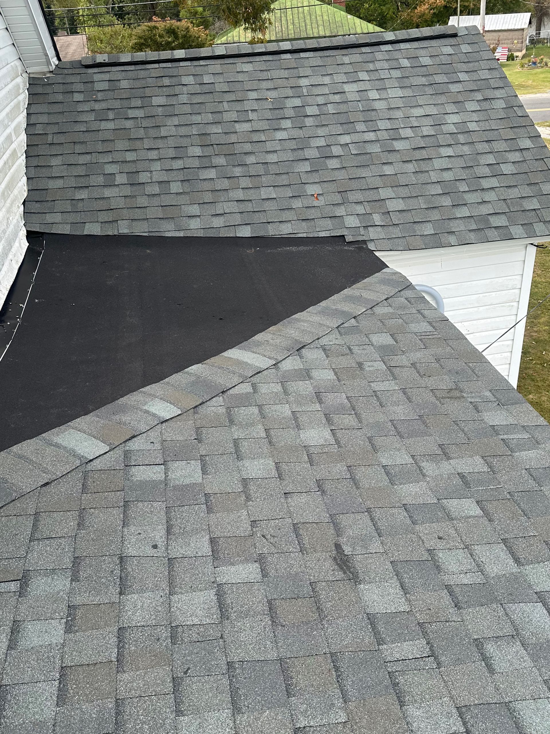 Asphalt roofing