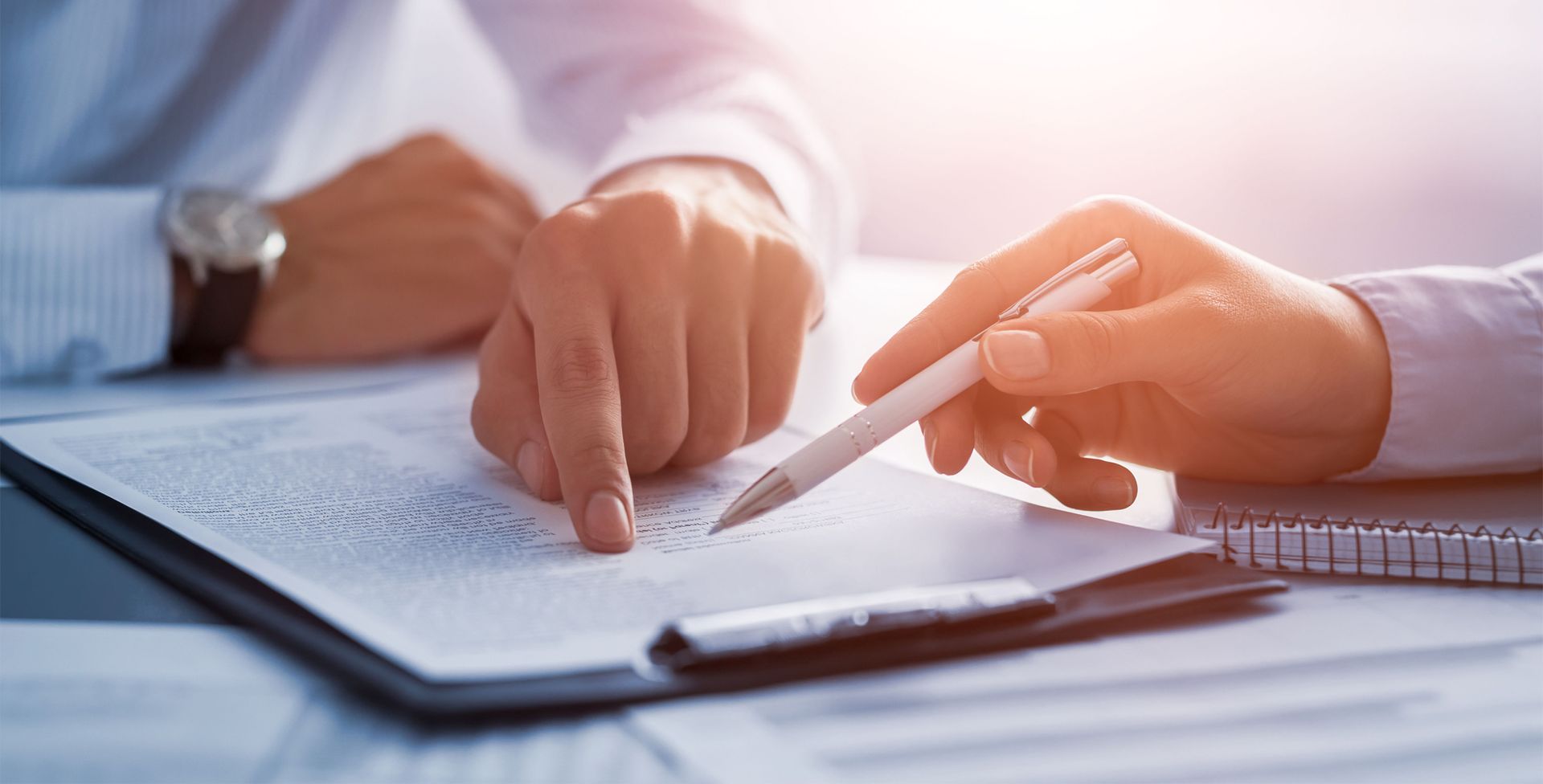 Professional financial advisor at Waznik Heike Group guiding a client through personalized investment strategies and long-term financial planning solutions