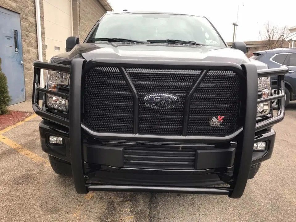 Modified bumper of a truck