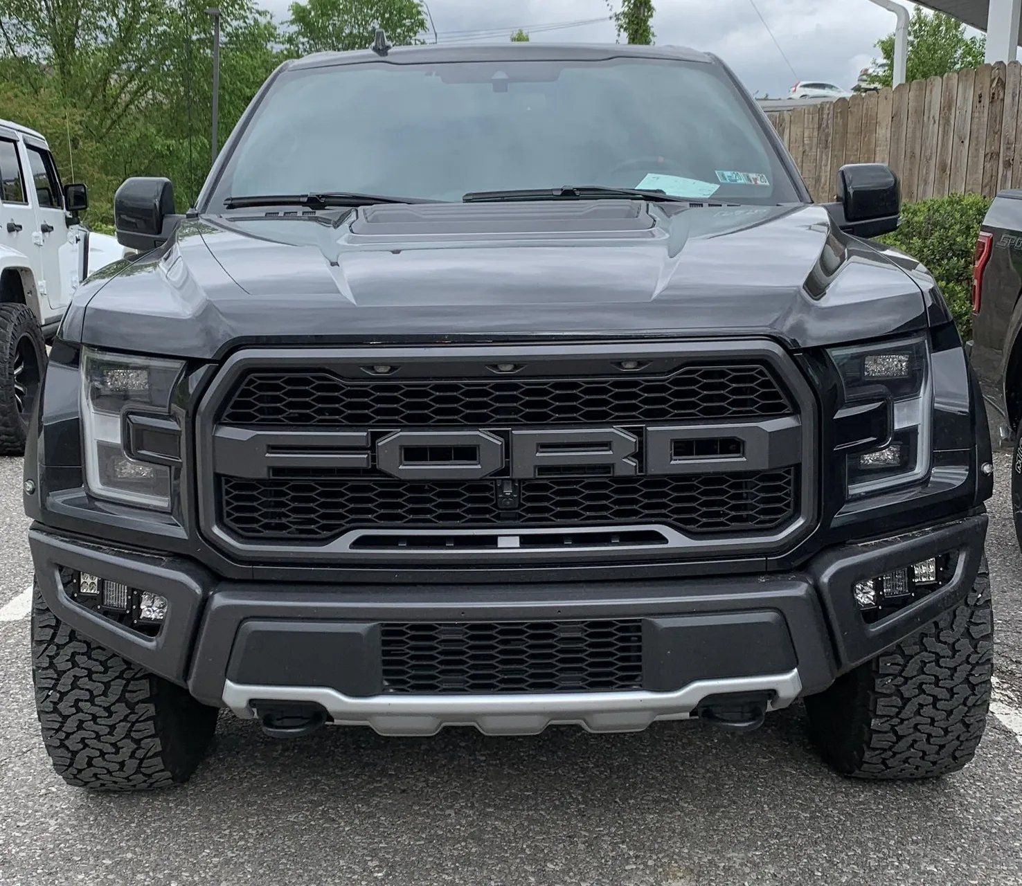 Ford modified bumper