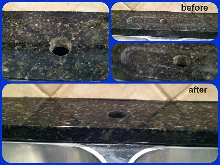 Before and After Cleaning