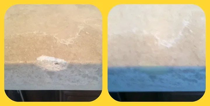 Before and After Cleaning