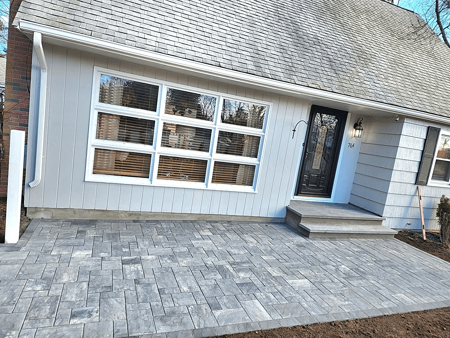 paver stone patio