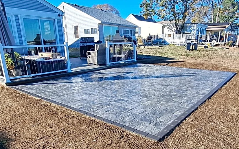 stone patio
