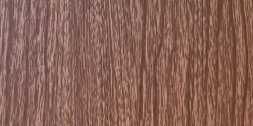 Close-up of brown wood grain texture with vertical lines and subtle variations in color.