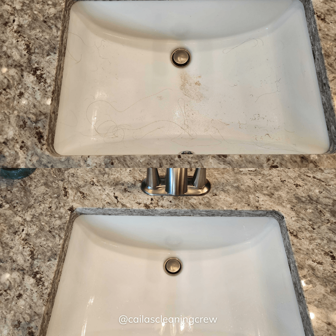 Caila's Cleaning Crew work