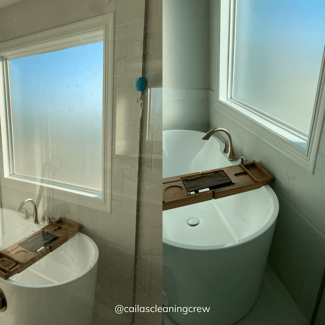 Caila's Cleaning Crew work