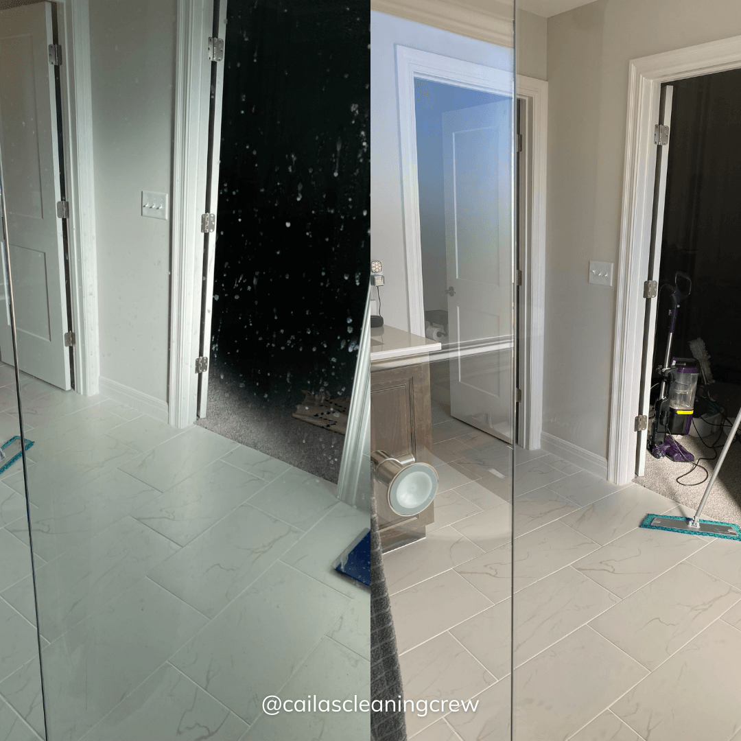 Caila's Cleaning Crew work