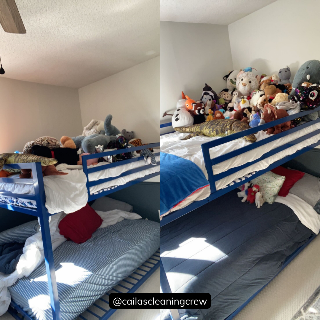 Caila's Cleaning Crew work