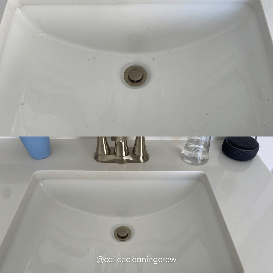 Caila's Cleaning Crew work