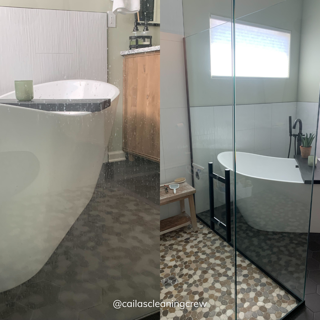 Caila's Cleaning Crew work