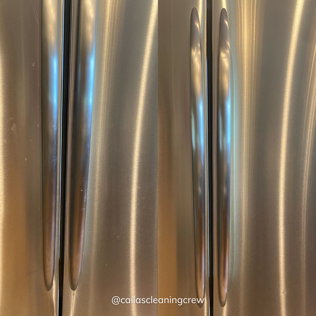 before and after fridge