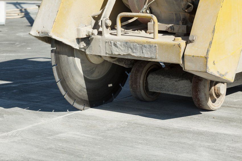 Concrete sawing