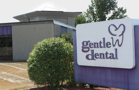 Gentle Dental outside sign