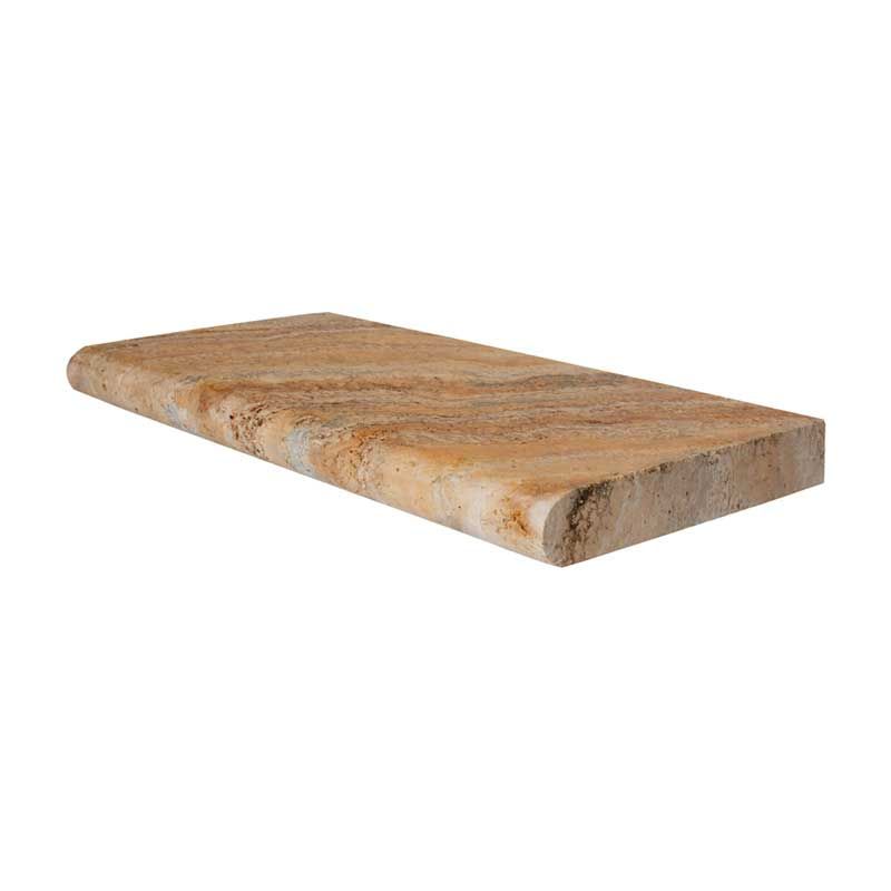A piece of wood is sitting on a white surface.
