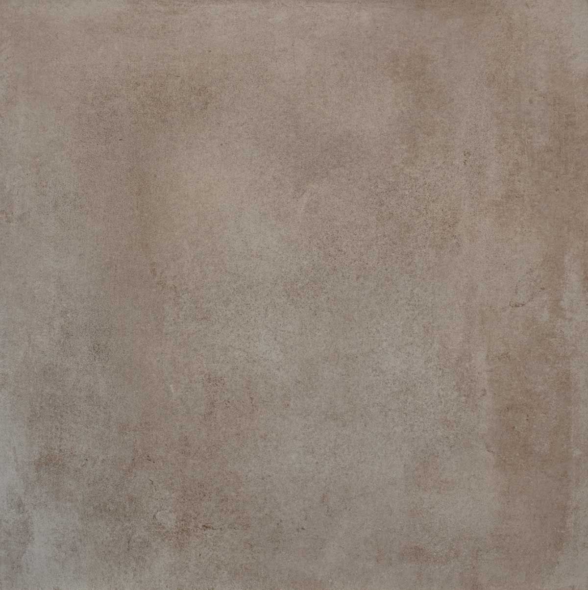 A close up of a brown tile with a gray texture.