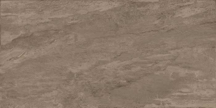 A close up of a brown tile with a marble texture.