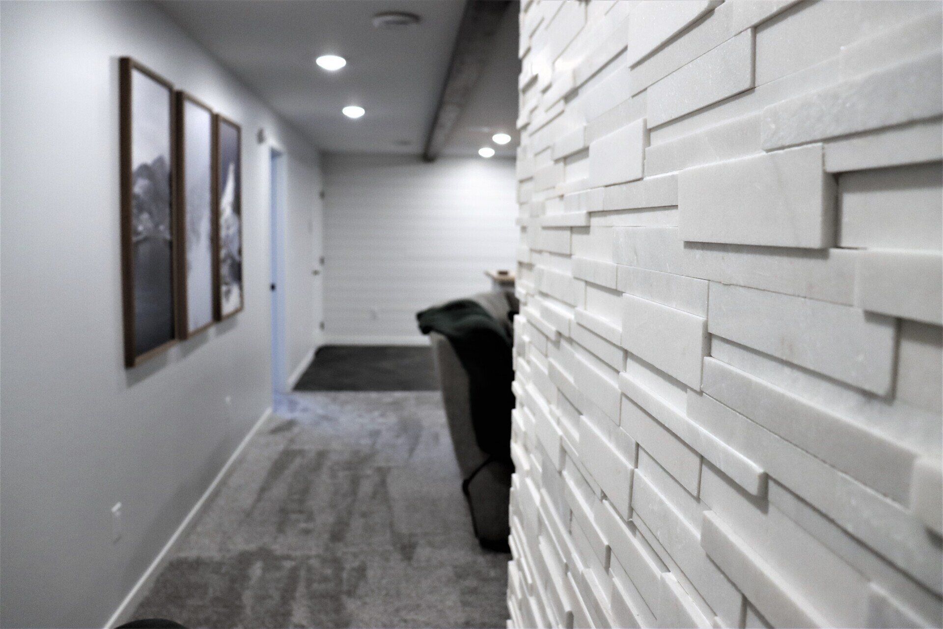 Decorative White Wall