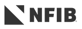 The logo for the National Federation of Independent Business (NFIB), featuring a stylized triangle icon and bold text.