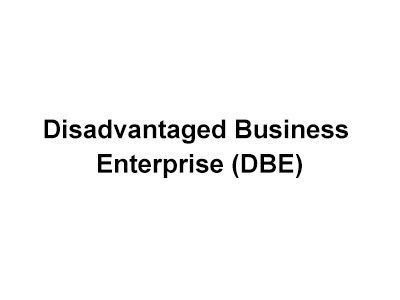 Disadvantaged Business Enterprise (DBE) logo