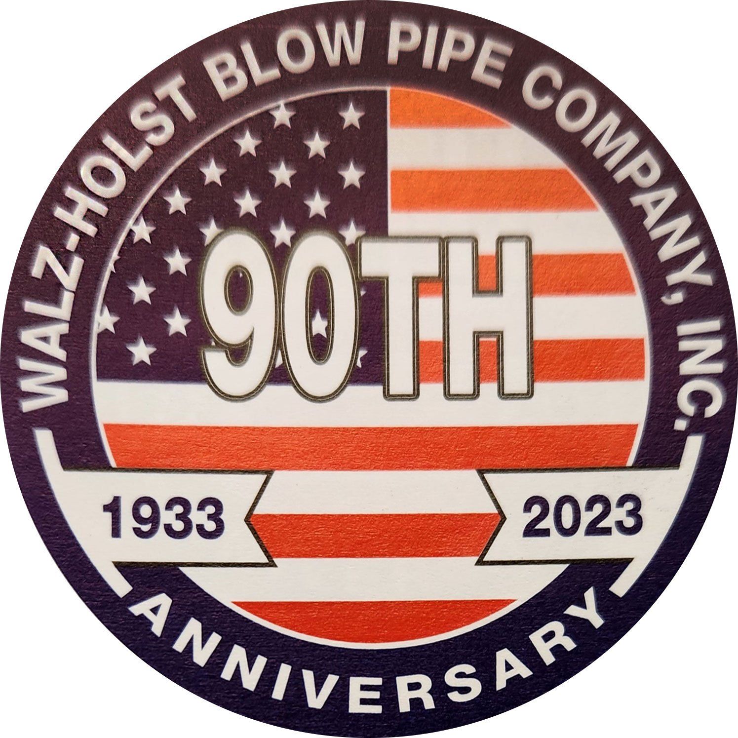 Waltz-Holst Blow Pipe Co Inc 90th Anniversary