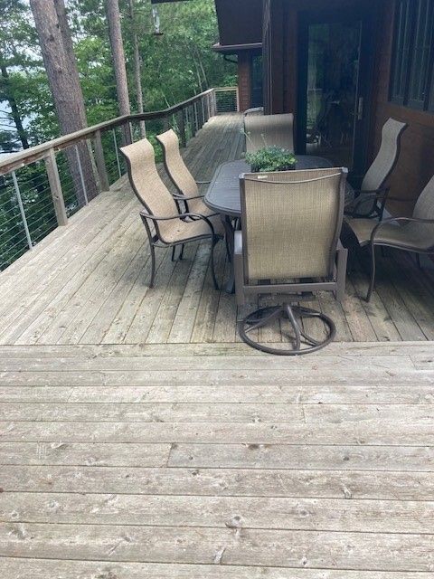 deck before