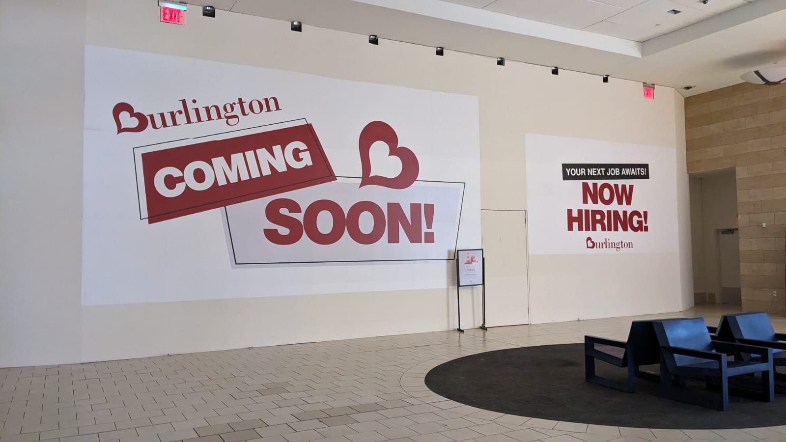 A burlington store is coming soon and now hiring