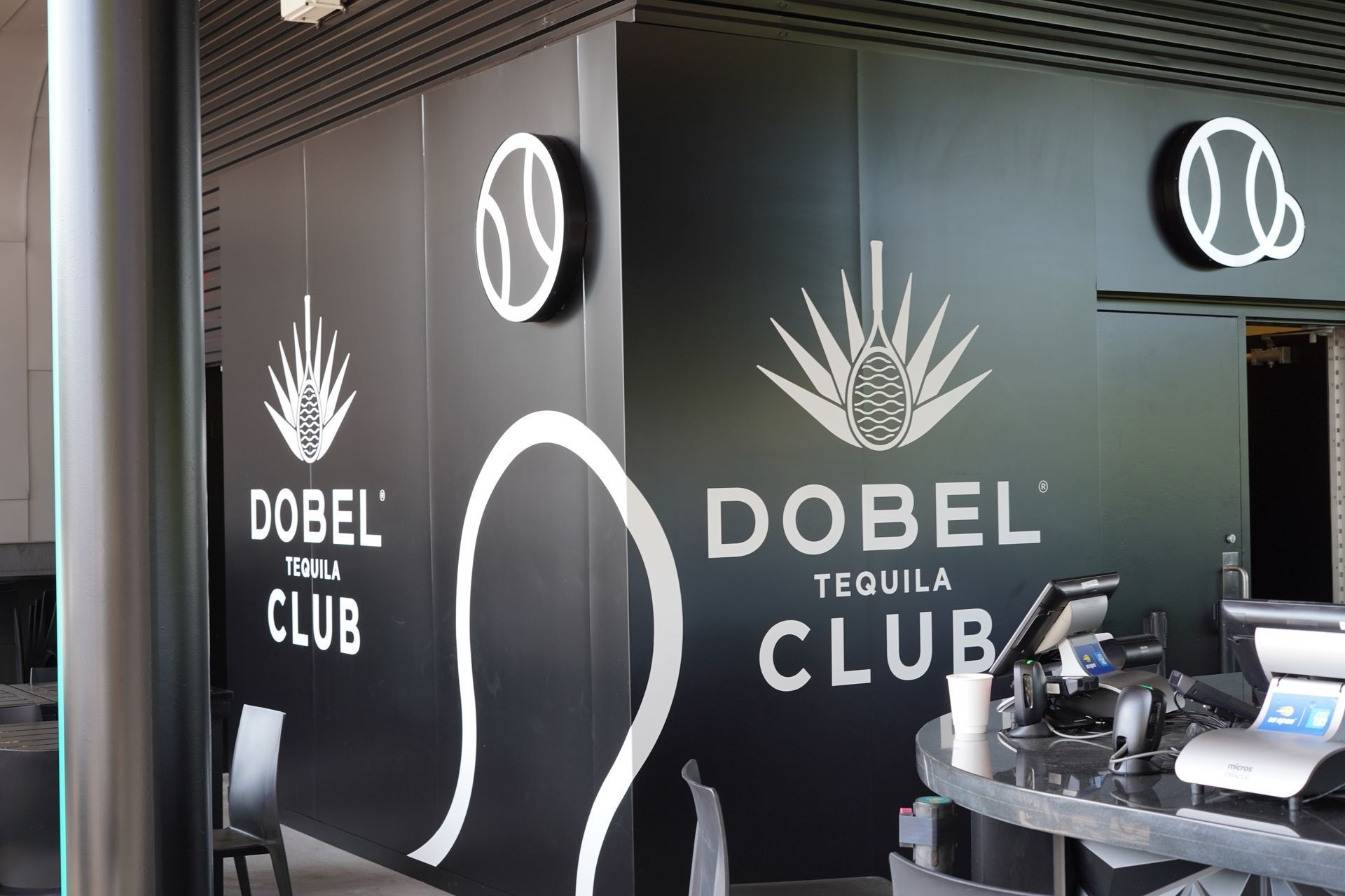 dobel tequila club interior signage