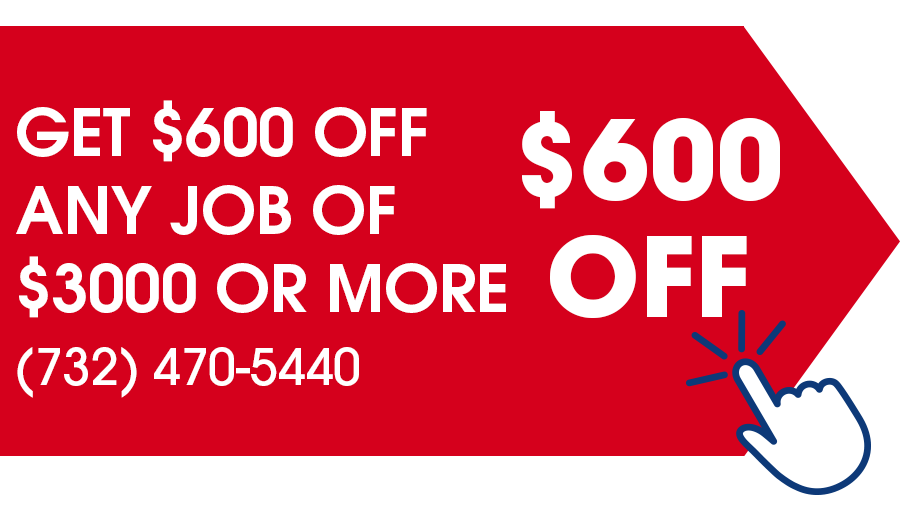 Get $600 OFF any job of $3000 or more 
