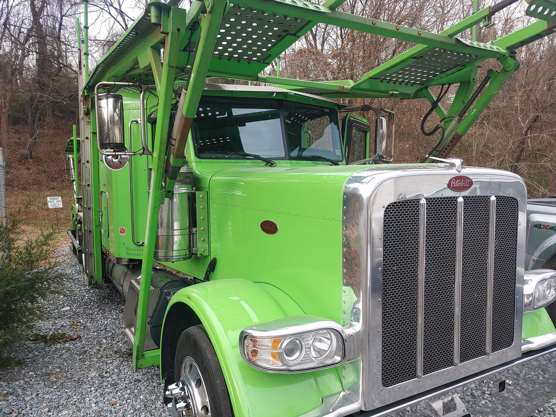 Truck glass